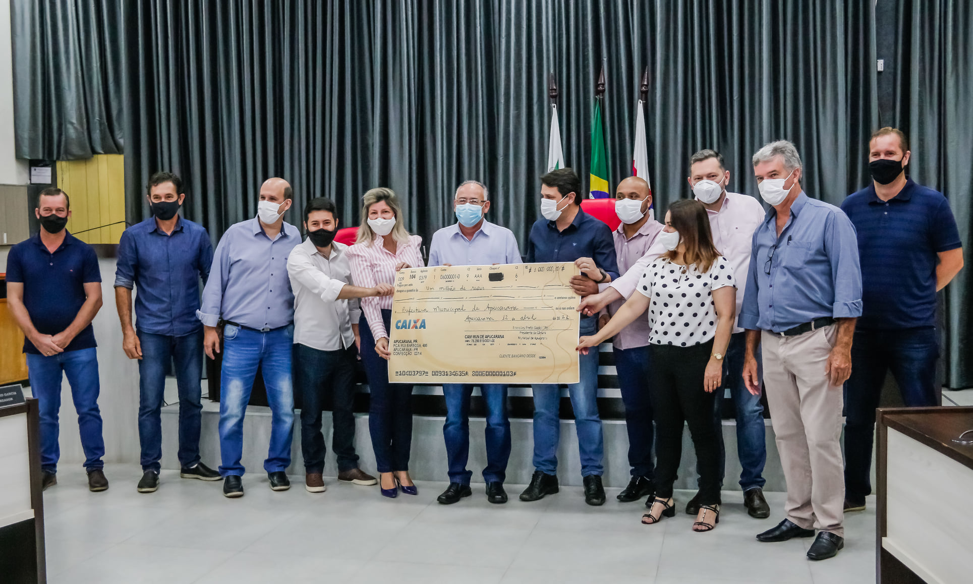 100 dias de gestão: Câmara de Apucarana devolve R$ 1 milhão aos cofres do Município 