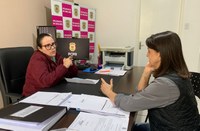 Agosto Lilás: Procuradoria visita delegada da Mulher de Apucarana 