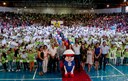 Alunos da Educação Infantil participam de formatura no Lagoão
