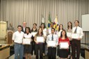 Alunos da Fecea recebem menção honrosa na Câmara