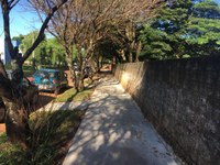 Atendendo Indicações do vereador Poim, obras do “Calçada Solidária” são finalizadas no Distrito de Pirapó