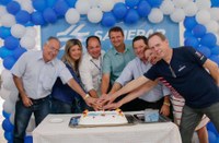 Bertoli e Poim participam de comemoração de 55 anos da Sanepar