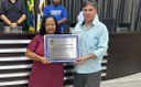 Câmara de Apucarana entrega Moção de Aplausos para Adelina Eugênio 