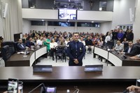 Câmara de Apucarana realiza posse do vereador Pablo da Segurança 