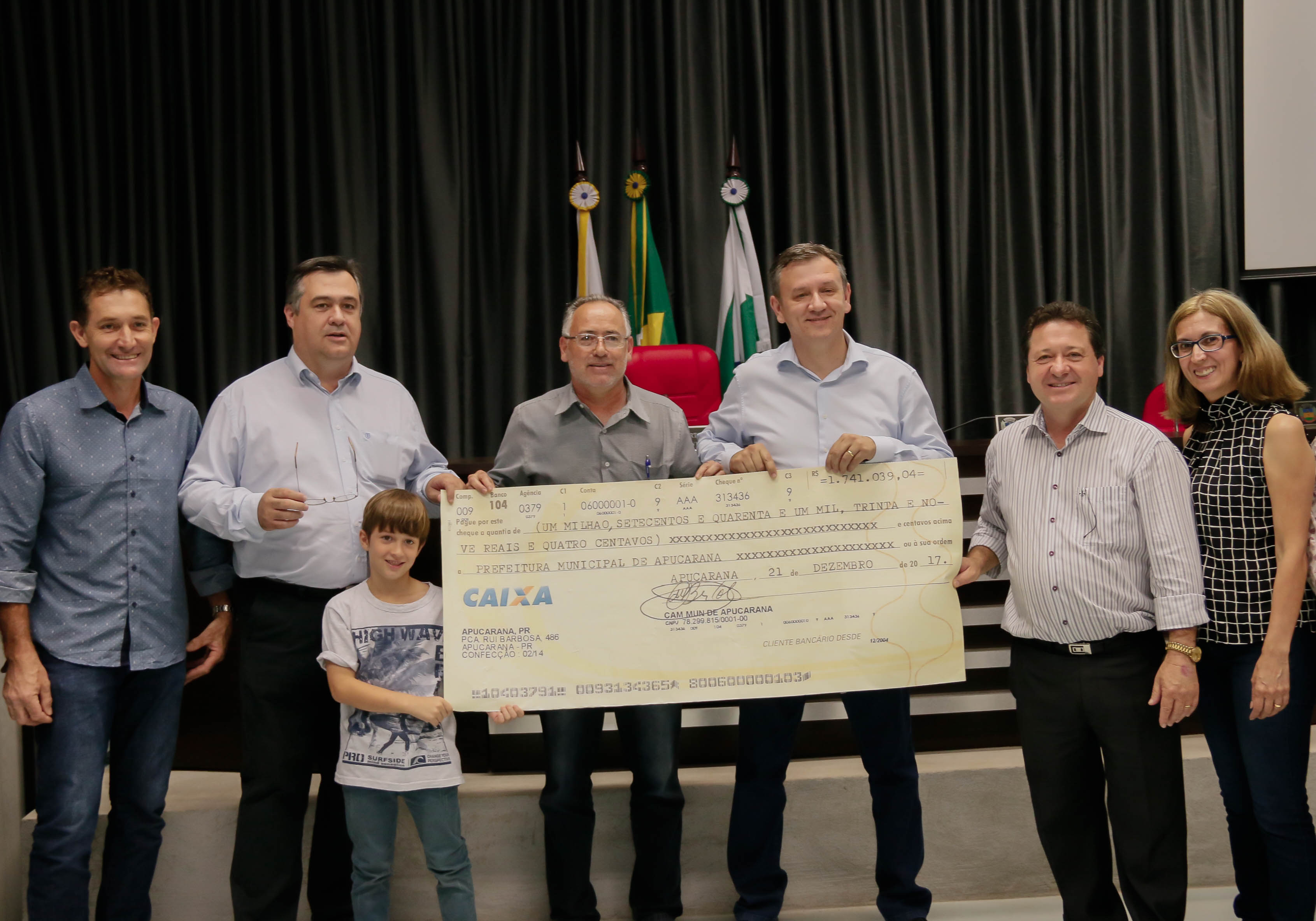 Câmara devolve mais de R$ 1,7 milhão aos cofres da Prefeitura de Apucarana