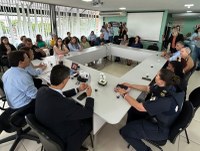 Câmara e Procuradoria participam de coletiva dos "16 dias de Ativismo" 