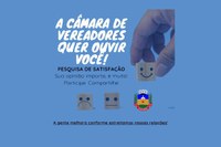 Câmara faz pesquisa de satisfação sobre atendimento e informações