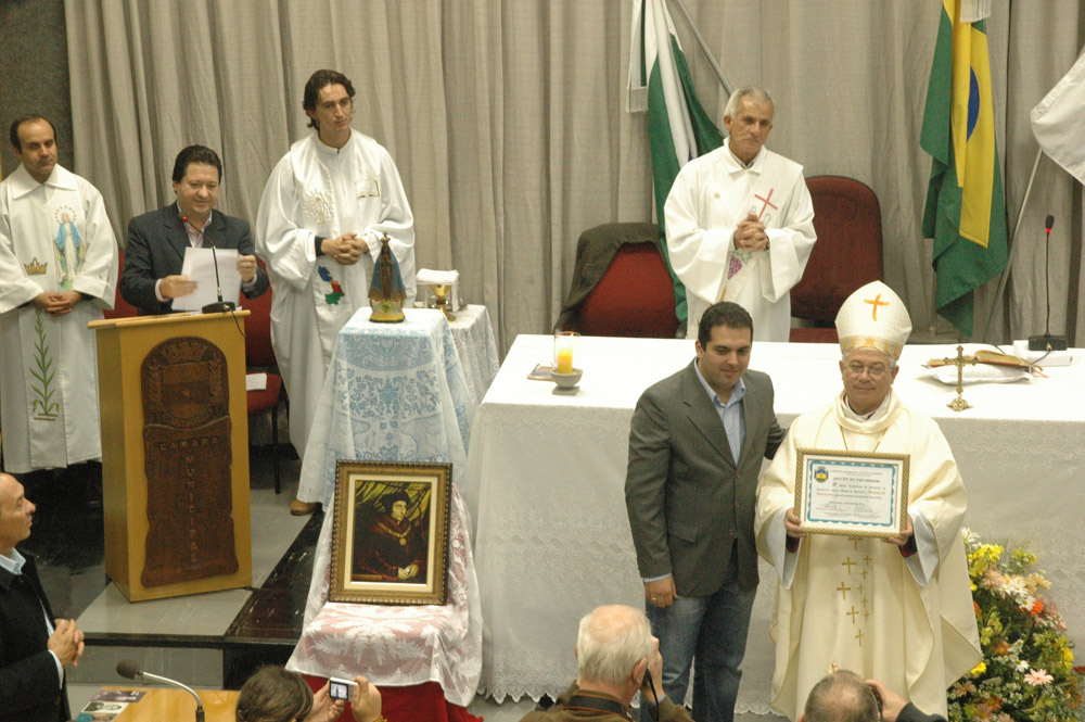 Câmara homenageia Diocese pelos 45 anos