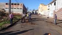 Deco fiscaliza obras de revitalização das ruas do Jardim Trabalhista