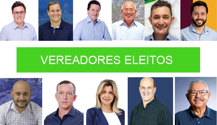 Eleições 2020: Conheça os 11 vereadores eleitos para a Câmara Municipal de Apucarana