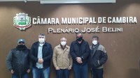 Em Cambira, Poim se reúne com vereadores e prefeito e discutem melhorias para os municípios 