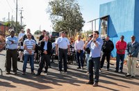 Entregue as obras de pavimentação no Residencial Santos Dumont III