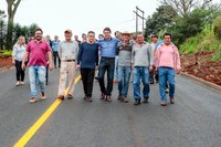 Entregue o asfalto na ligação do Contorno Norte com o Barreiro