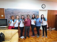 Estudantes visitam a Câmara de vereadores de Apucarana