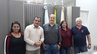 Molina recebe visita do Pastor Anderson Medeiros