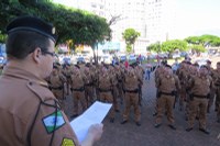 Novos policiais são apresentados em Apucarana