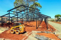 Obras do Espaço das Feiras segue cronograma, mesmo com pandemia