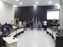 Parlamentares eleitos se reúnem para reunião de trabalho na Câmara de Apucarana 