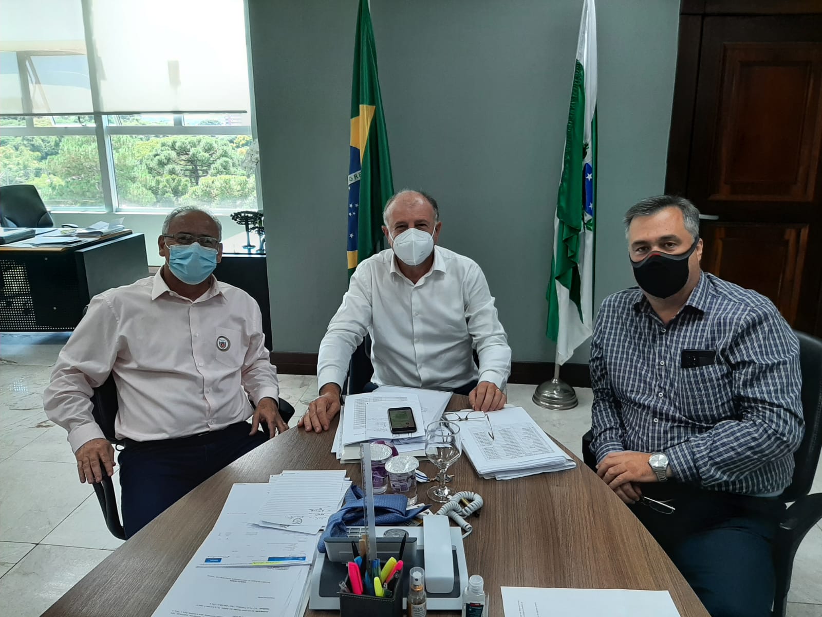 Poim cumpre extensa agenda na Capital e libera verba de R$ 700 mil para o município de Apucarana