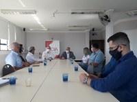 Poim reúne-se com diretoria da ACIA
