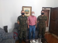 Poim se reúne com Comando do 30º BIMec