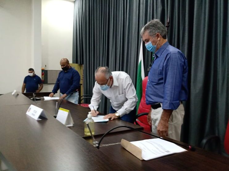 Presidente Poim dá posse a Toninho Garcia 