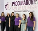 Procuradoria da Mulher de Apucarana recebe comitiva feminina da Câmara de Paiçandu