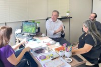 Procuradoria recebe Unespar para ampliar ações de proteção às mulheres 