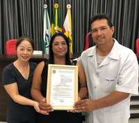 Professor Edson recebe diretoria da Casa dos Anjos