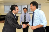 Richa recebe presidente da Câmara de Apucarana