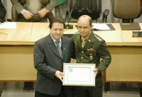 Solenidade na Câmara destaca Patrono da Infantaria