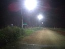 Trecho entre Distrito de Vila Reis e Jardim Curitiba recebe luminárias de LED e traz segurança aos moradores