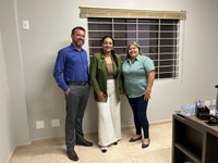 Vereadora visita presidente da OAB e apresenta Procuradoria da Mulher