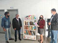 Vereadores visitam a nova sede da Autarquia Municipal de Educação