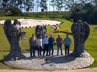 Vereadores visitam Gruta Nossa Senhora de Lourdes 