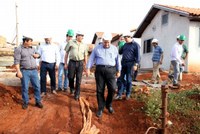 Vereadores vistoriam obras em andamento
